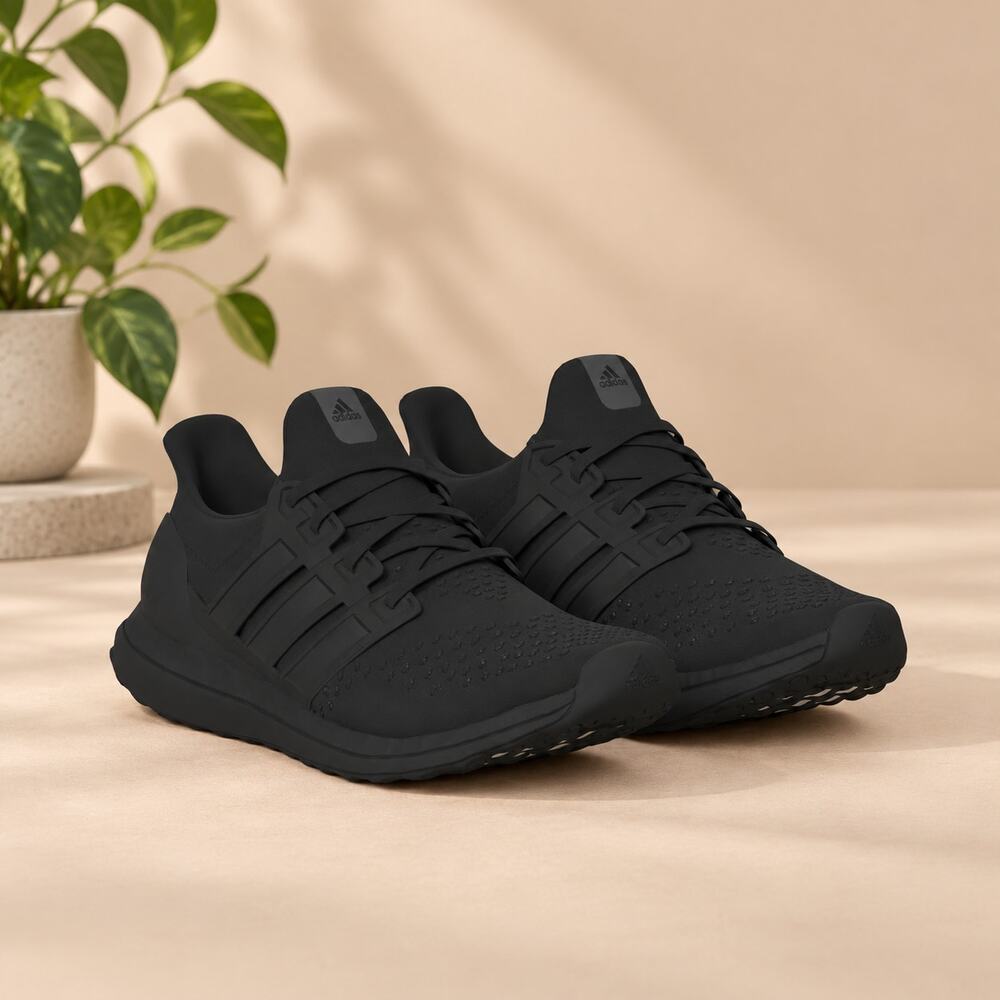 NWT adidas Men's Ultraboost 1.0 Running Shoes Black Beam Green Size 8 US